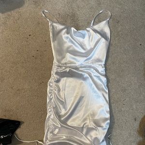 Satin slip dress